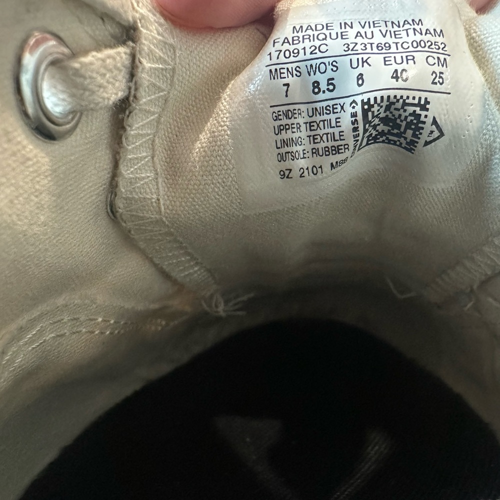 Converse Womens Platform Low Top Hiker 8.5